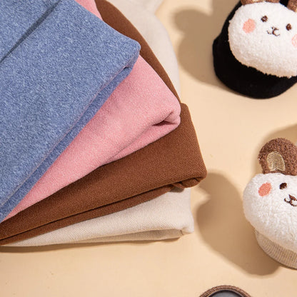 Autumn Winter Cute Bear Baby Turban Hats