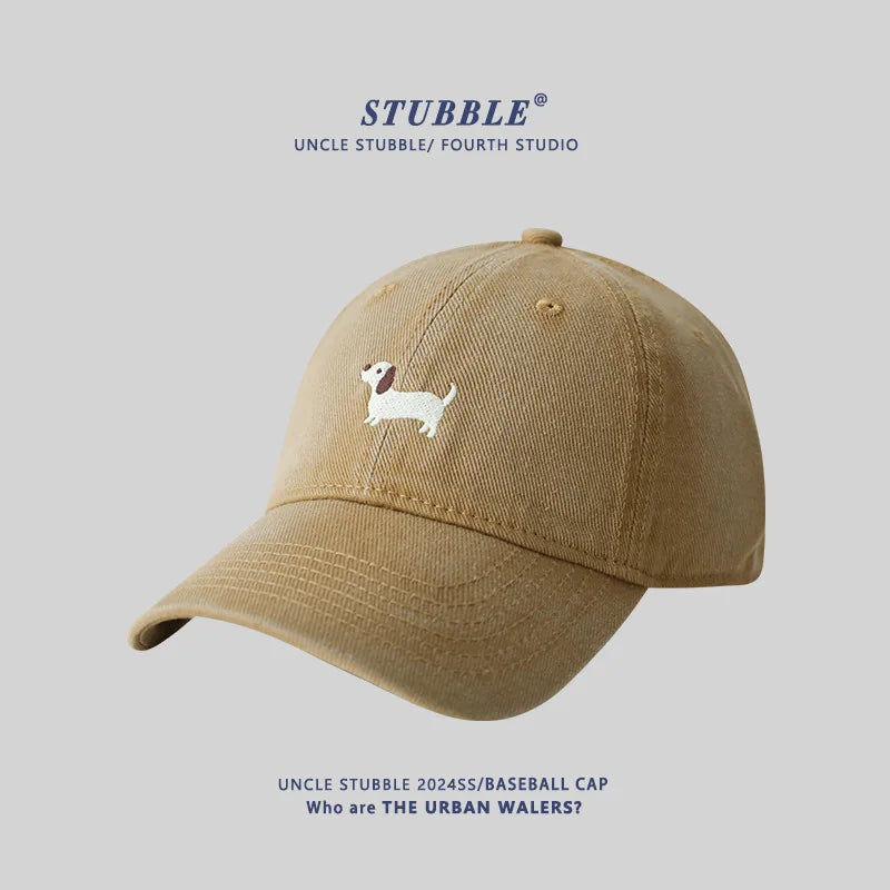 Unisex Original Design Embroidered Sausage Dog Baseball Cap