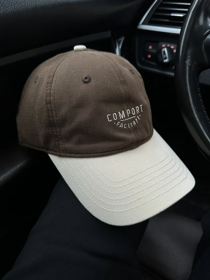 American Retro Color-Block Baseball Cap