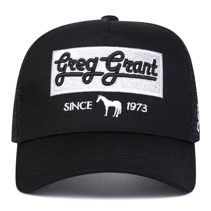 Unisex Since 1973 Letter Embroidery Baseball Net Caps Spring and Summer