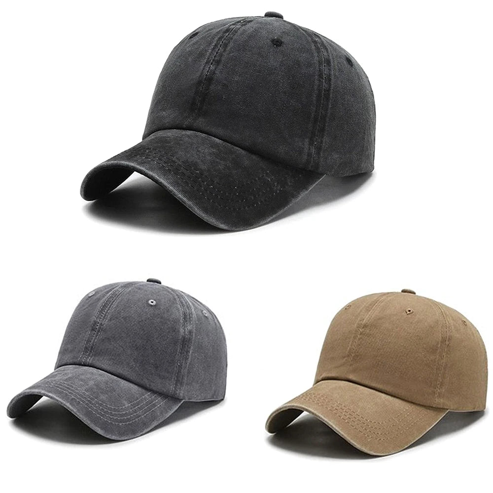 Fashion Solid Baseball Caps For Men Cap Streetwear Style Women Hat
