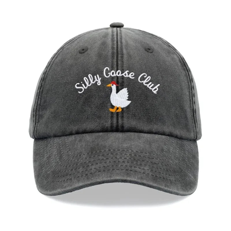 1pc Men' and Women' Vintage Soft-Top Baseball Cap with Chicken Print