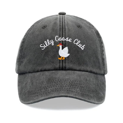 1pc Men' and Women' Vintage Soft-Top Baseball Cap with Chicken Print