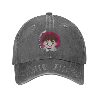 Denim Fabric Cap Casual Baseball Caps Adjustable Hat