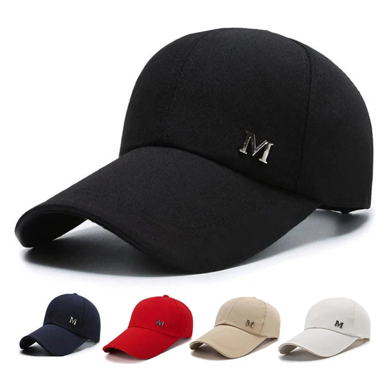 Baseball Cap Summer Cotton Hat Adult Sport Sun Hat