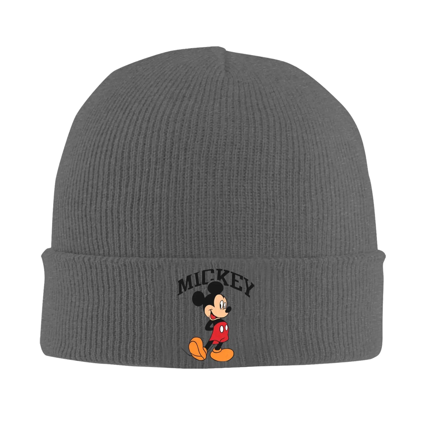 Minnie Mouse Mickey Knitted Caps For Women Men Beanie Winter Hats