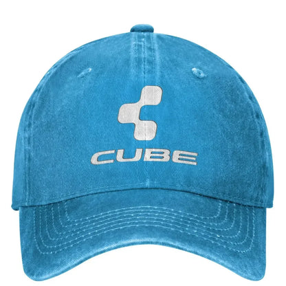 Baseball Cap Men Adult Sun-Proof Cube Bike Trucker Dad Hat