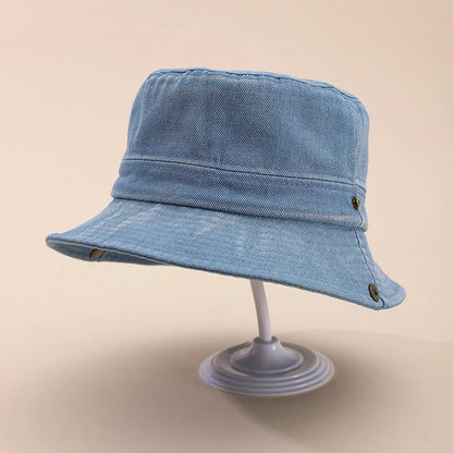 Children's Spring Plain Simple Western Cowboy Fisherman Hat