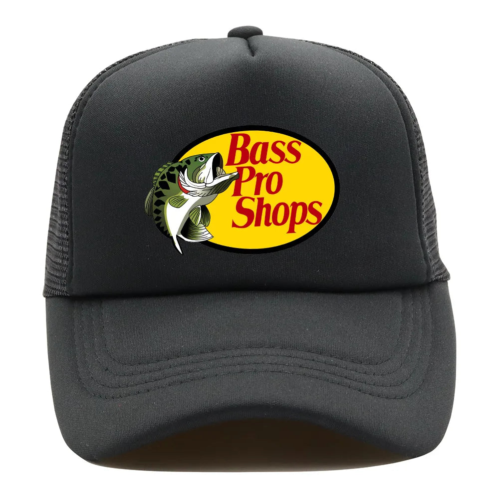 Fashion Fish Trucker Caps Men Funny Fishing Printing Hat Baseball Cap