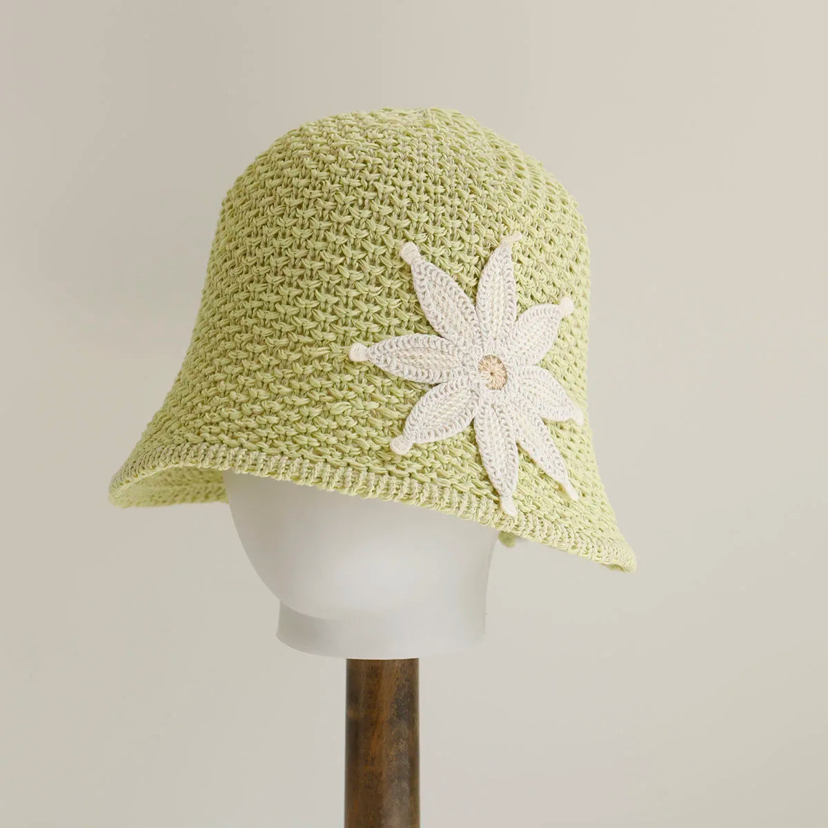 2026 Flower Bucket Hat For Women Summer Hat Weave Sun Hat