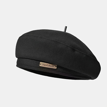 Maillard Style French Beret Hats For Women Beige Beret Hat