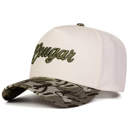 Unisex Cougar Letter Embroidery Baseball Caps Spring Autumn
