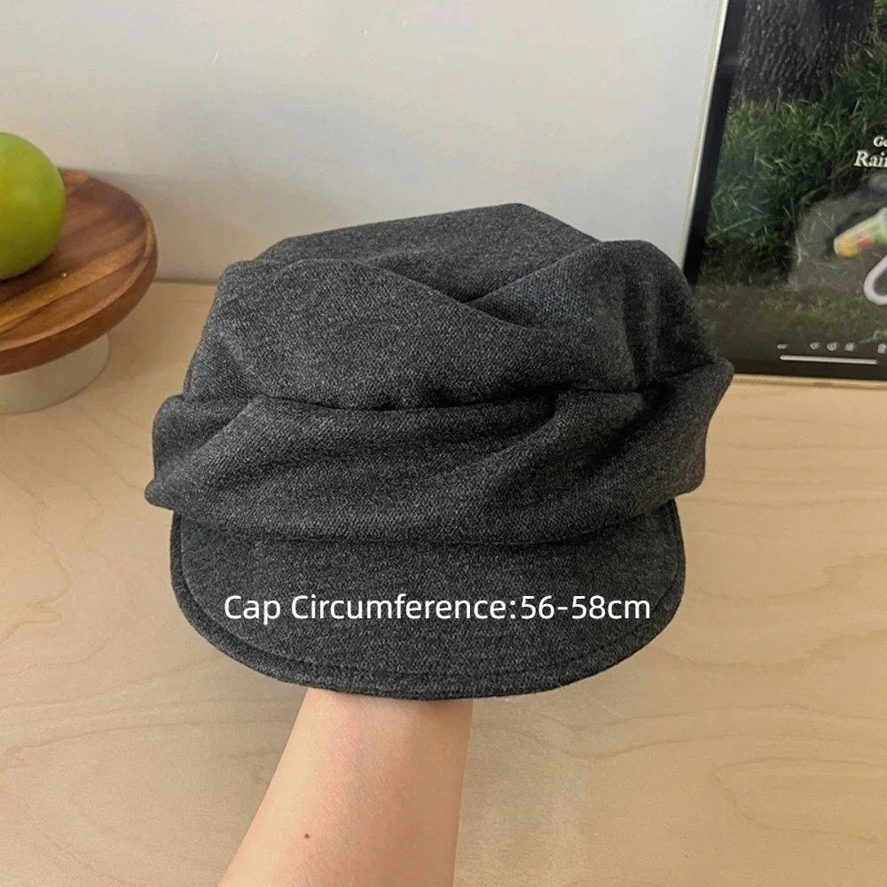 Fashion Warm Winter Berets Hat Retro Solid Color French Artist Hat