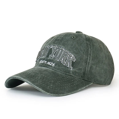 Fashion New York 1625 Embroidery Baseball Caps Adult Sun Hats Hip Hop Hat Sports Caps