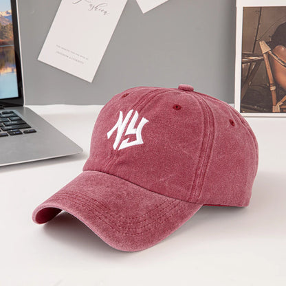 The New NY Lettered Baseball Cap Outdoor Sports And Travel Cap
