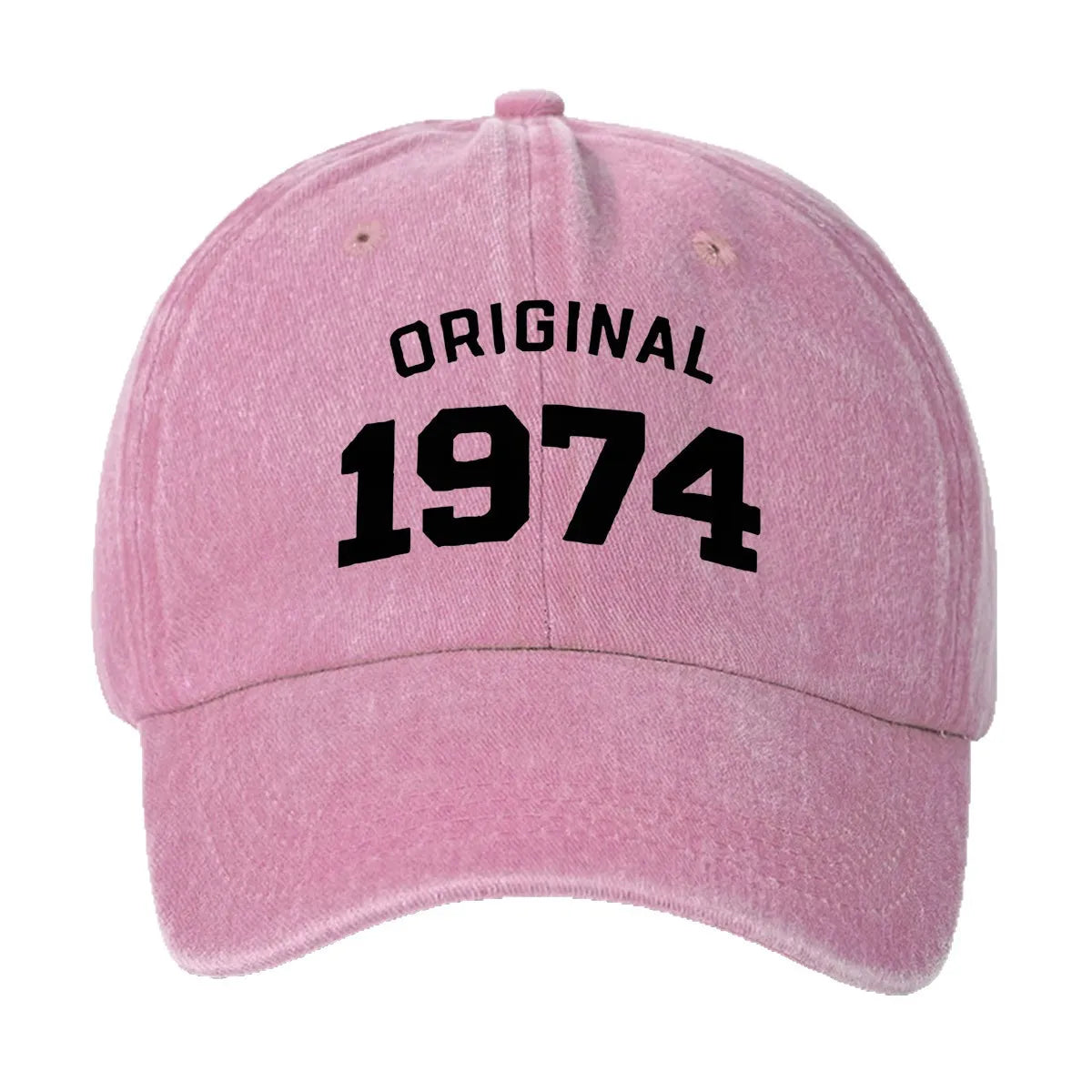 Personalized Cotton Original Born In 1974 Funny Birthday Gift Baseball Cap
