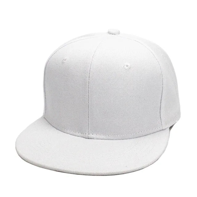 Fashion Unisex Baseball Cap Men Women Hip-Hop Flat-Brimmed Cap