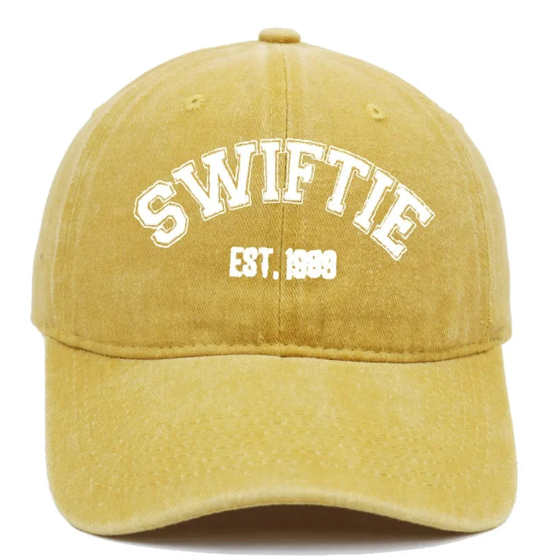 European and American Swiftie Embroidered Baseball Cap Summer