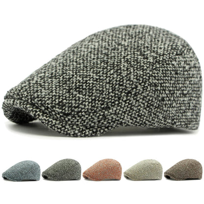 Vintage Artist Painter Beret Hat Knitted Ivy Flat Cap Male Female Beret Cap