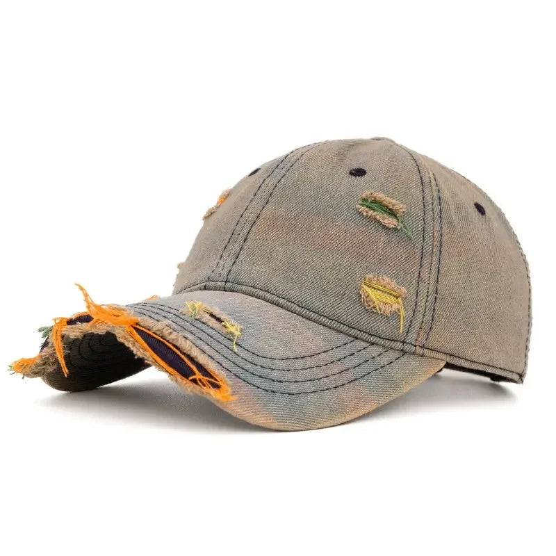 Spring Cotton Print Casquette Baseball Cap Adjustable Outdoor