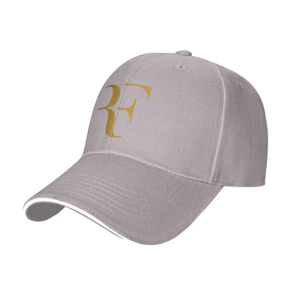 RF Roger Federer Trucker Hat Spring Golf Cap Unisex Baseball Cap