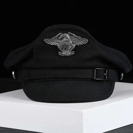 Navy Peaked Sailor Cap Men Women Spring Army Hat