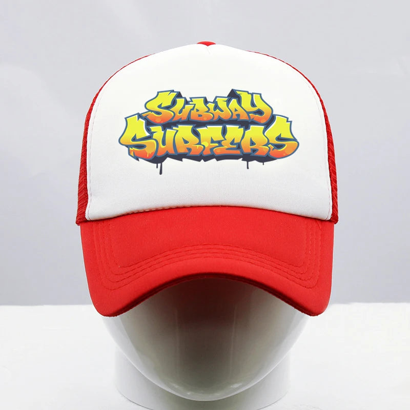 Subway Surfers Logo Unisex Video Game HatsBaseball Cap Summer