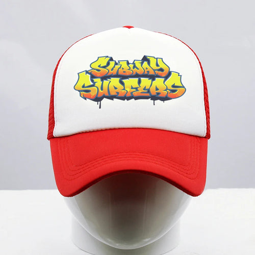 Subway Surfers Logo Unisex Video Game HatsBaseball Cap Summer