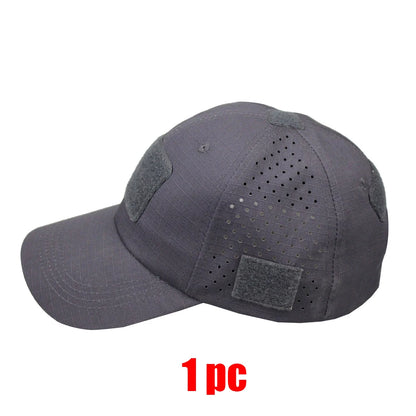 New Men Camouflage Baseball Cap Breathable Sunscreen Hat