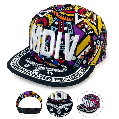 Personalized Flat-Brim Hip-Hop Hat