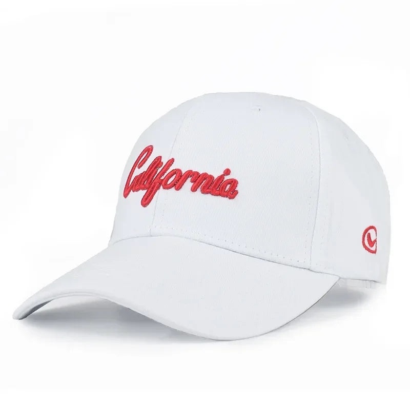 Mens Baseball Cap 3d California Embroidery Dad Hat