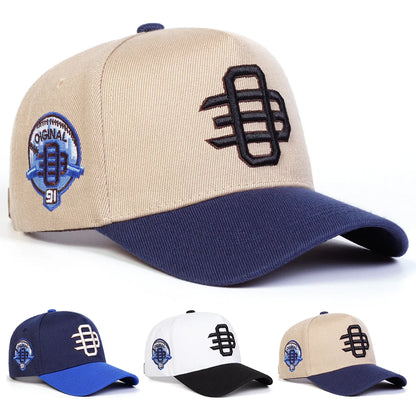 Unisex OE Side 91 Embroidery Baseball Caps Outdoor Spring and Autumn