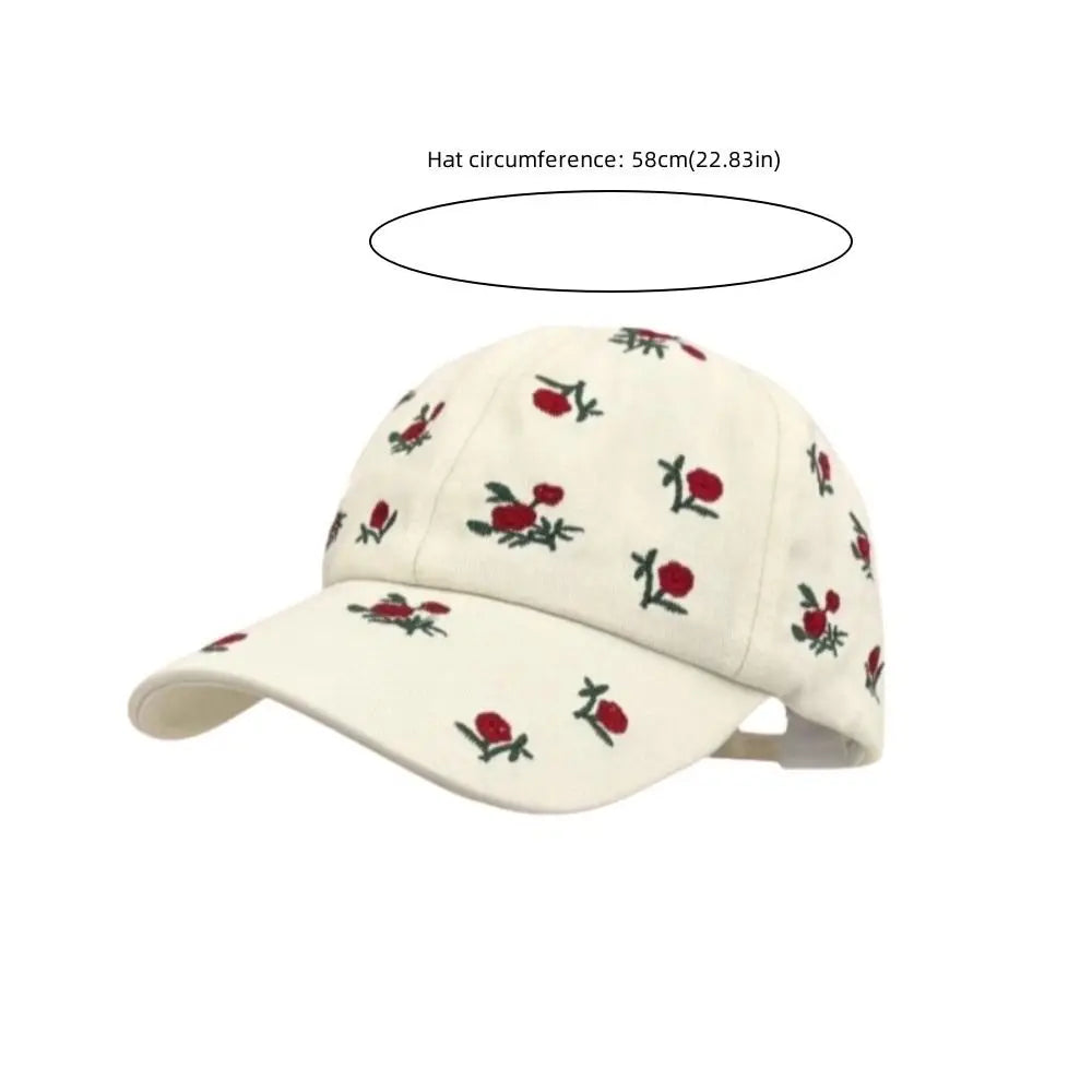 Fashion Sweet Style Embroidered Baseball Cap