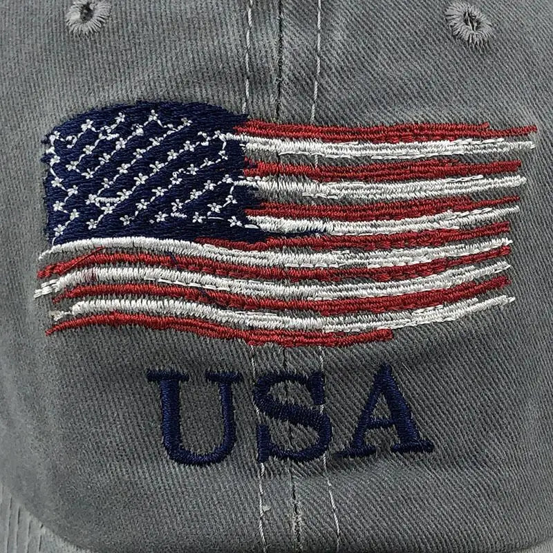 Fashion USA Flag Camouflage Baseball Cap For Men Women Snapback Hat