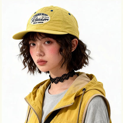 Quick Drying Embroidered Letters Baseball Hats