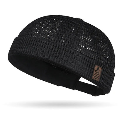 Outdoor Sport Cap Breathable Mesh Melon Hip-Hop Hat