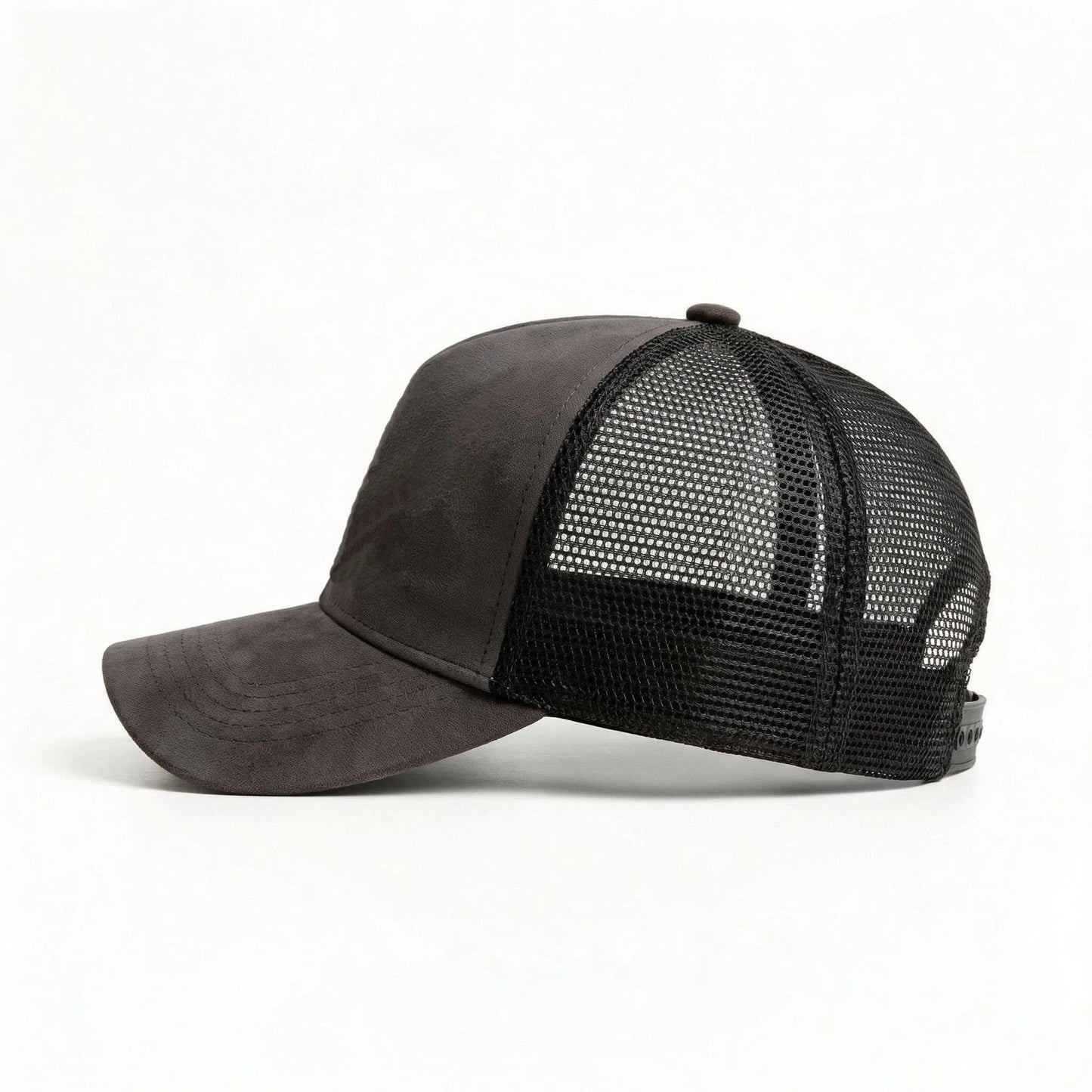 New Summer Mesh Baseball Cap Women Men Solid Suede Cap