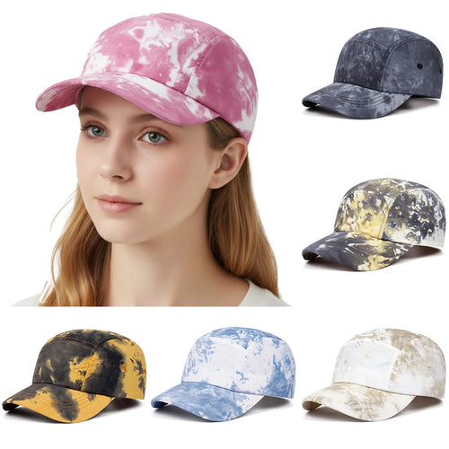 Tie-Dye Men Baseball Cap New Spring Summer Women