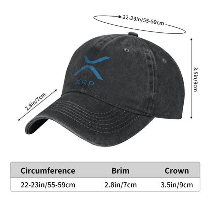 XRP Ripple Sun Baseball Cap Men Adult