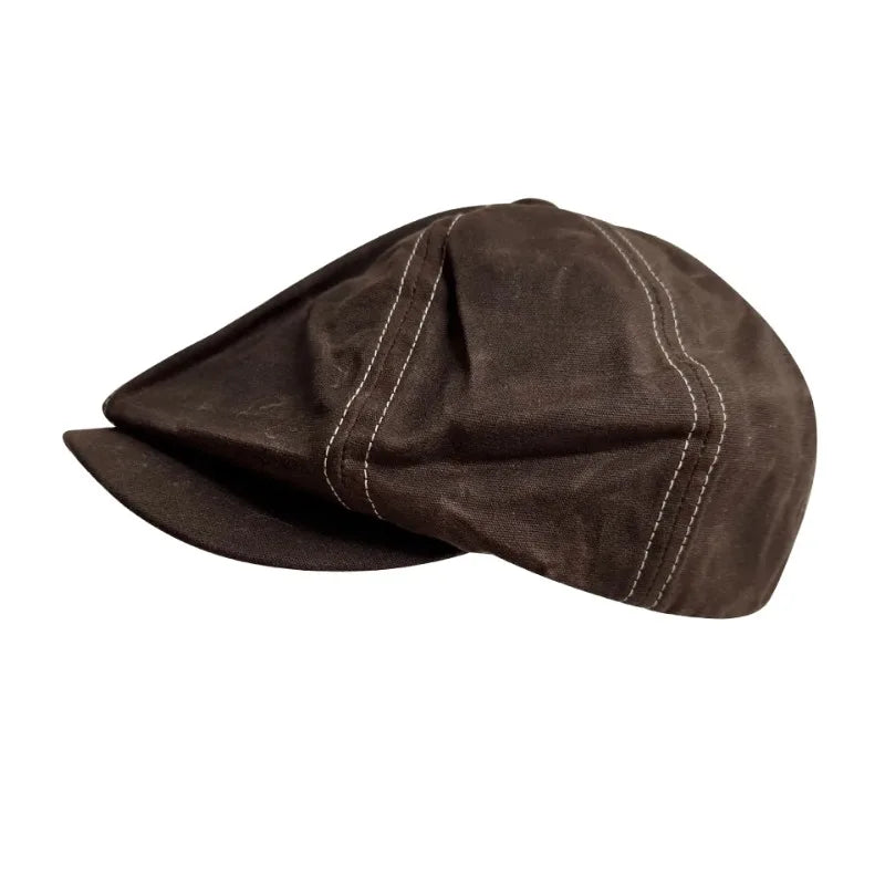 Waterproof Oil Wax Cotton Big Size 62cm Octagonal Hats