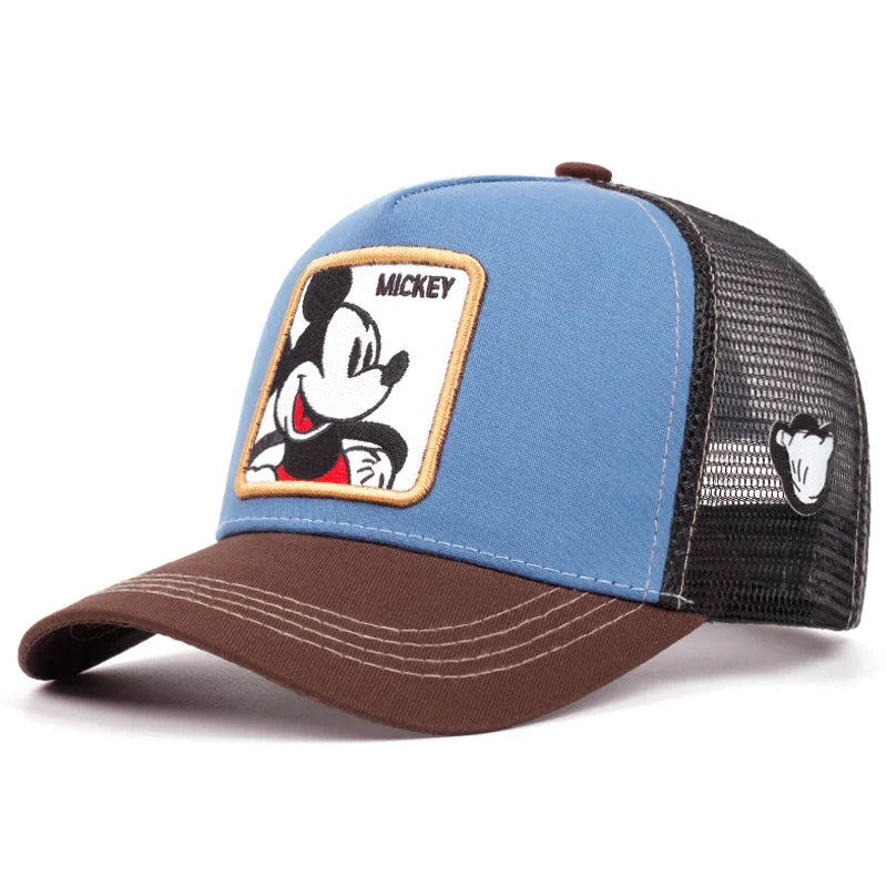 High Quality Brand Anime Cartoon Snapback Cotton Baseball Cap Men Women