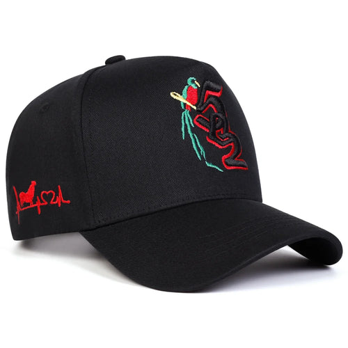 Unisex 502 Little Bird Embroidery Baseball Caps Spring Autumn