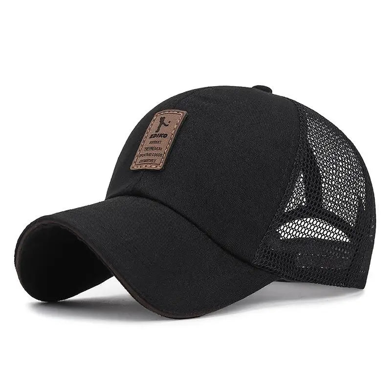 Unisex Cap Casual Plain Mesh Baseball Cap Adjustable Snapback Hats Hip Hop Trucker Cap Streetwear Dad Hat