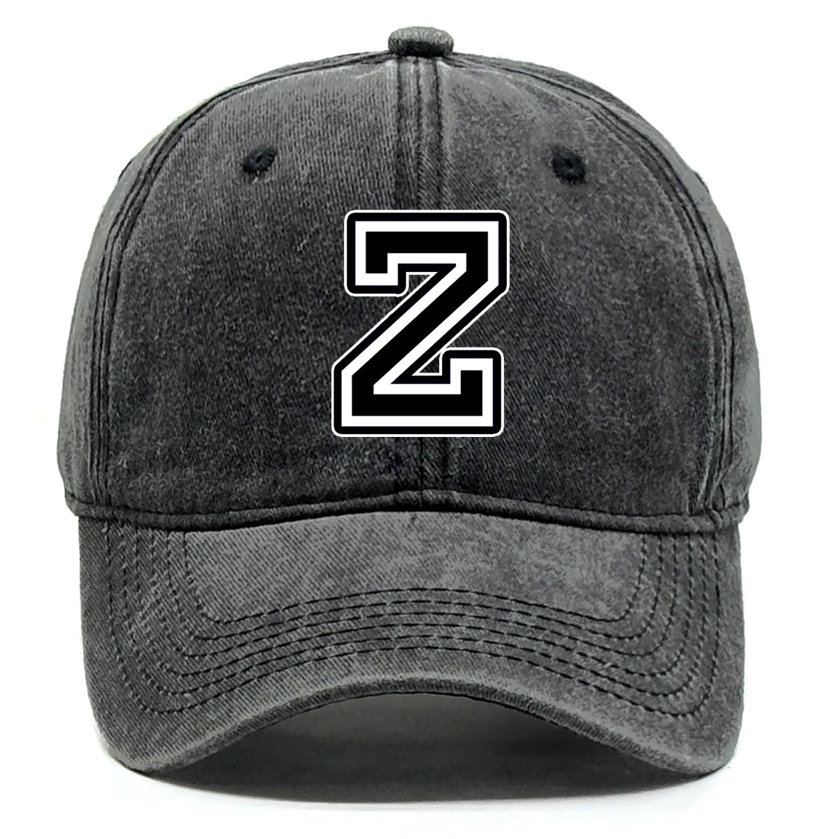 Popular Letters Print Baseball Caps Black Hat Gift Golf Dad Hat