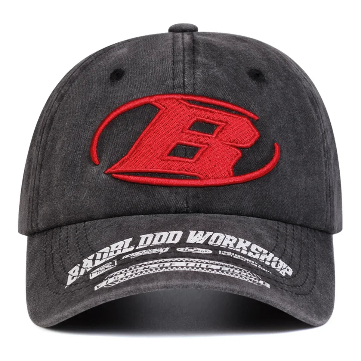 Unisex B Letter Embroidery Baseball Caps