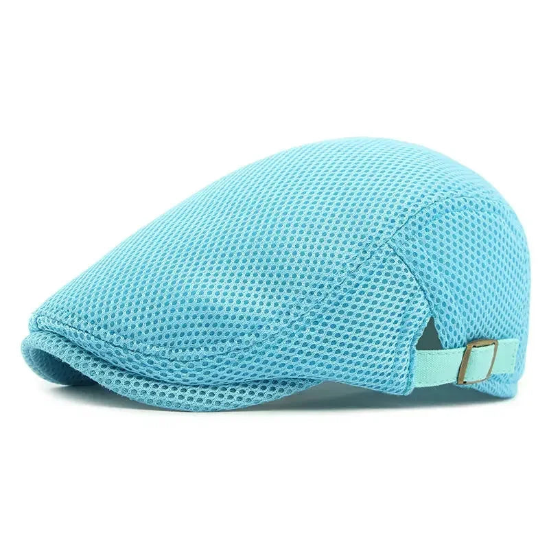 Spring And Summer Polyester Print Newsboy Caps