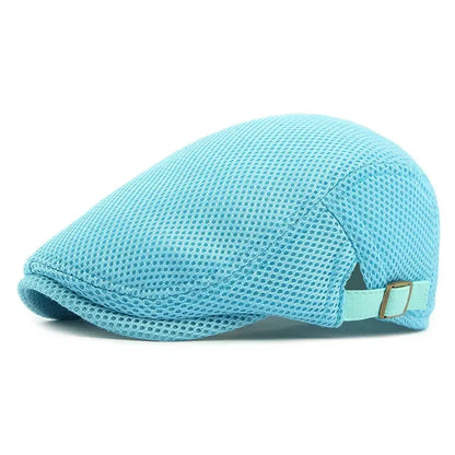 Spring And Summer Polyester Print Newsboy Caps