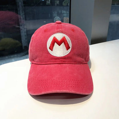 New Unisex Washed Cotton Cap Letter Embroidery Baseball Cap Men Women