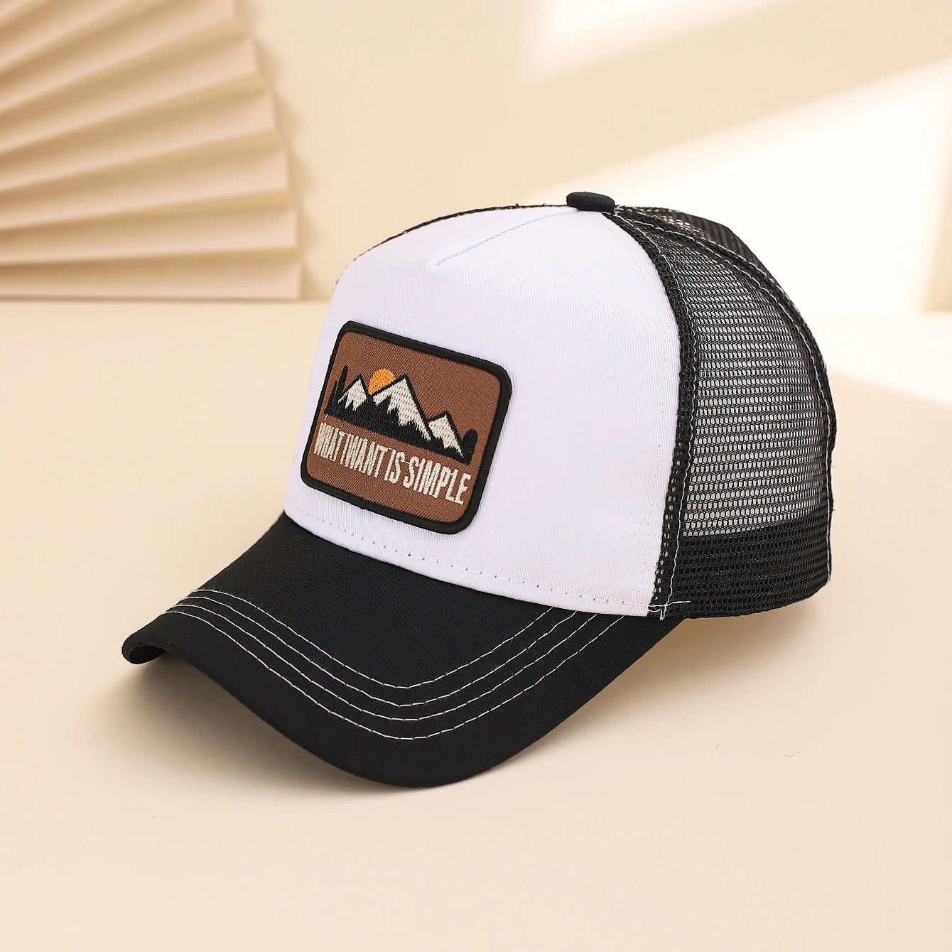 Fashionable Summer Hollow Out Mesh Baseball Cap