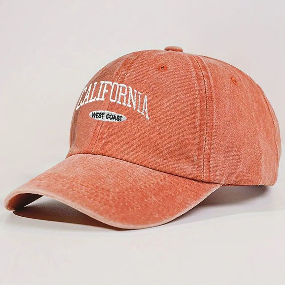 "California West Coast" Embroidered Baseball Cap Unisex
